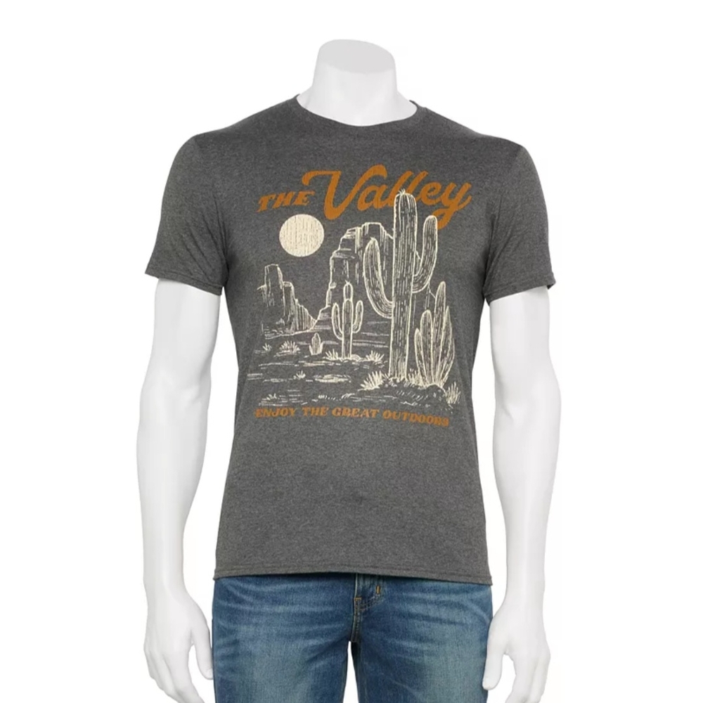 MAD Engine‎ Charcoal Desert Graphic Tee